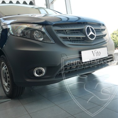Накладки на противотуманные фары Mercedes Vito Viano W447 (2014-) бренд – Omtec (Omsaline) главное фото